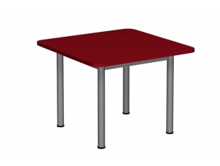 Stół kwadratowy 700x700 noga fi 40