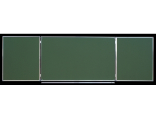 Tablica tryptyk zielona 3,40 x 1,00 m typ A