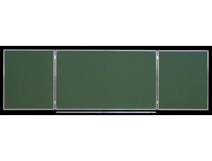 Tablica tryptyk ceramiczna, zielona 3,00 x 1,00 m typ C