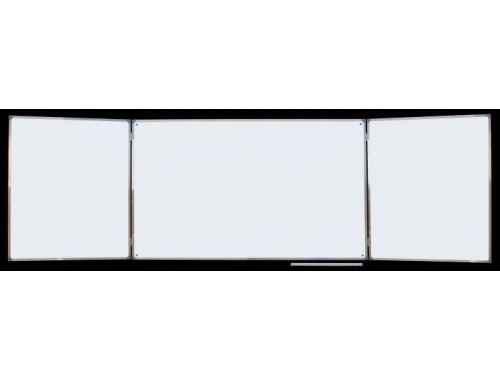 Tablica tryptyk ceramiczna, biała 3,00 x 1,00 m typ C - F.H.U. Supellex - Meble