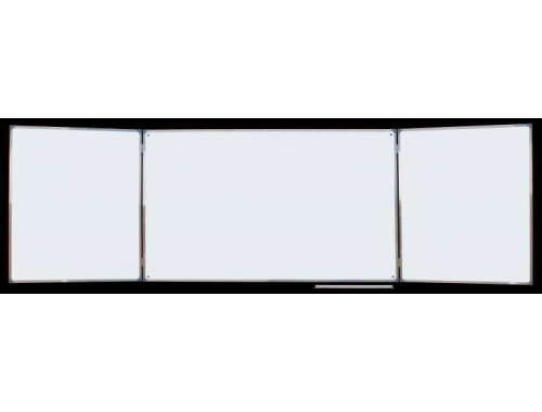 Tablica tryptyk ceramiczna, biała 2,40 x 1,00 m typ C - F.H.U. Supellex - Meble