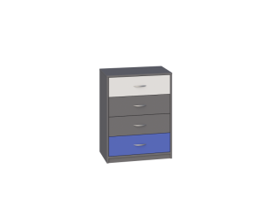 Ultra 204_Szafka szkolno-przedszkolna z szufladami