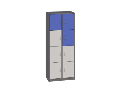 Ultra 219_Szafa ze schowkami z półką szkolno-przedszkolna - F.H.U. Supellex - Meble