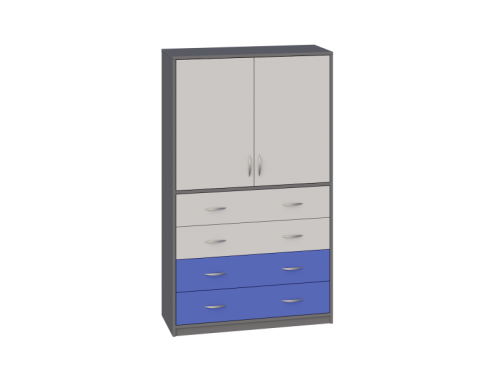 Ultra 328_Szafa z szufladami szkolno-przedszkolna - F.H.U. Supellex - Meble