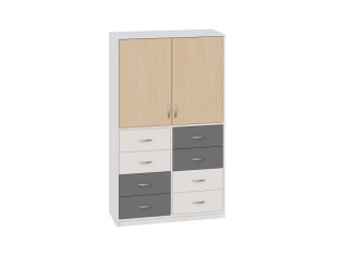 Ultra 329_Szafa z szufladami szkolno-przedszkolna