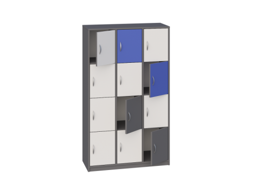 Ultra 337_Szafa ze schowkami szkolno-przedszkolna - F.H.U. Supellex - Meble