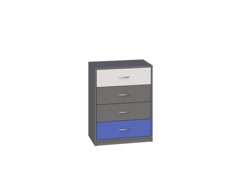 Ultra 204_Szafka szkolno-przedszkolna z szufladami - F.H.U. Supellex - Meble